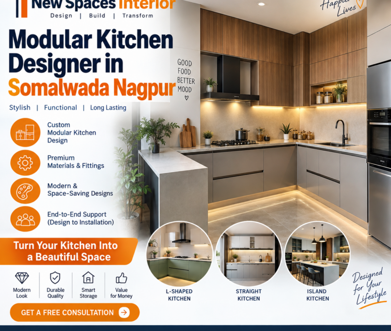 Modular Kitchen Designer in Somalwada Nagpur
