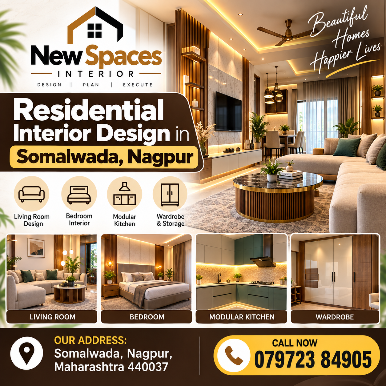 Residential Interior Design in Somalwada Nagpur