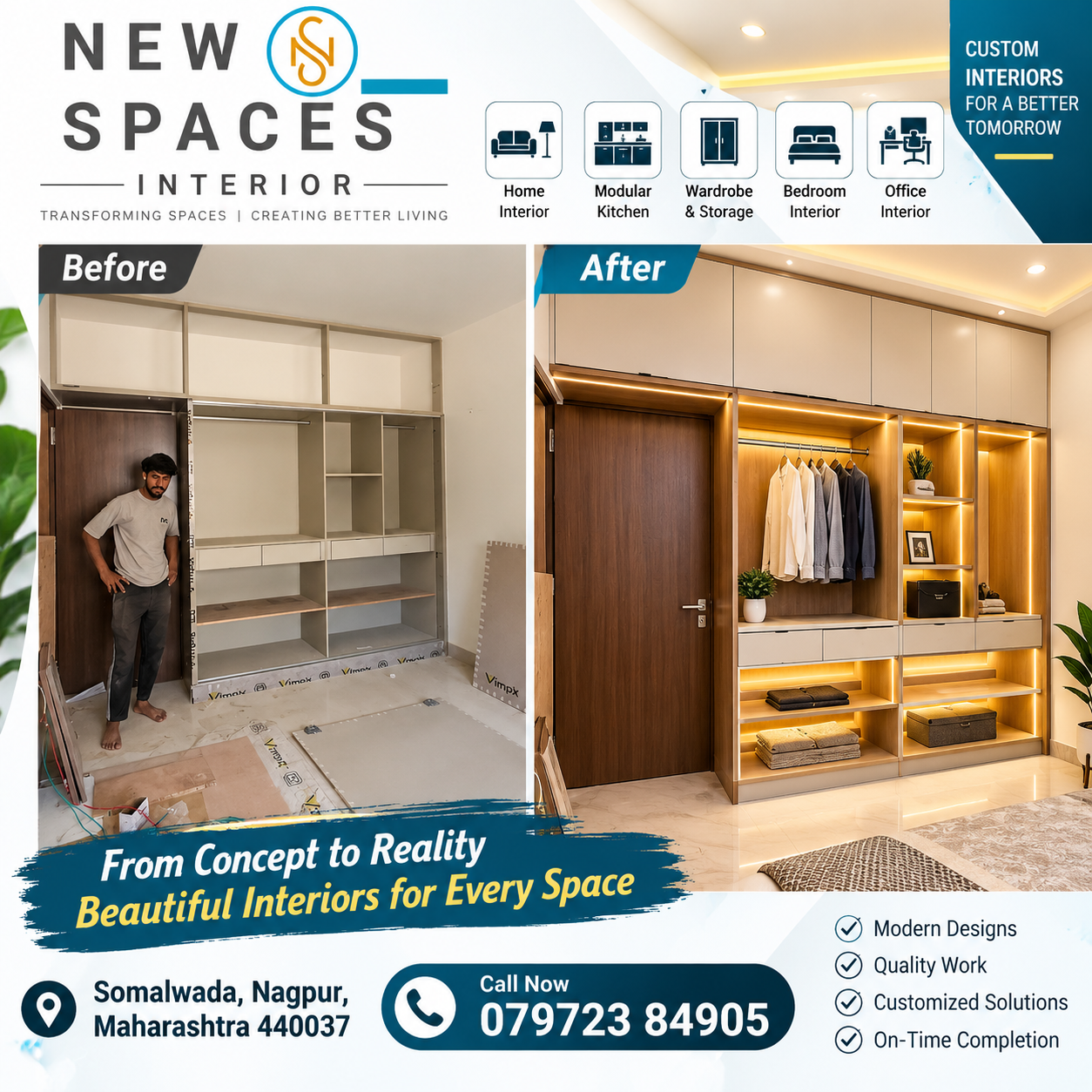 Interior Design in Besa Nagpur