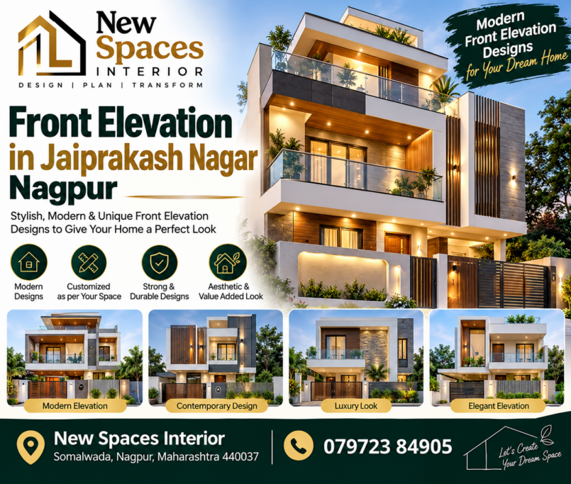 Front Elevation in Jaiprakash Nagar Nagpur