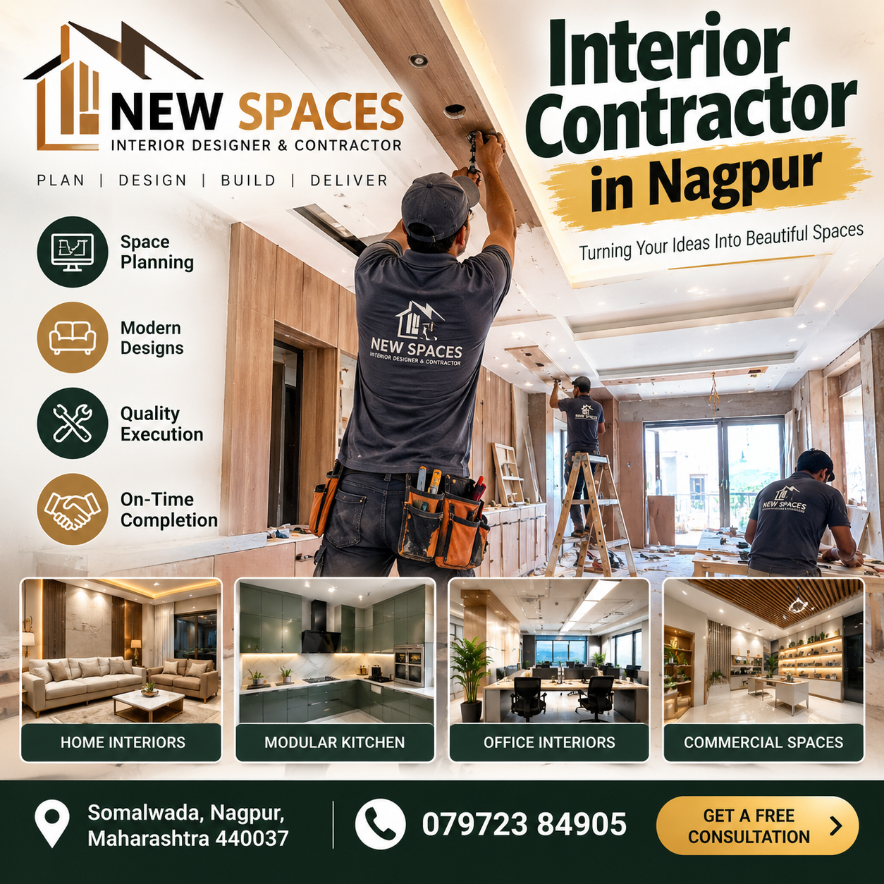 Interior Designer in Manish Nagar Nagpur